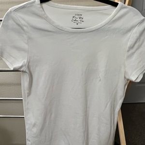 J crew fine knit ribbed tee